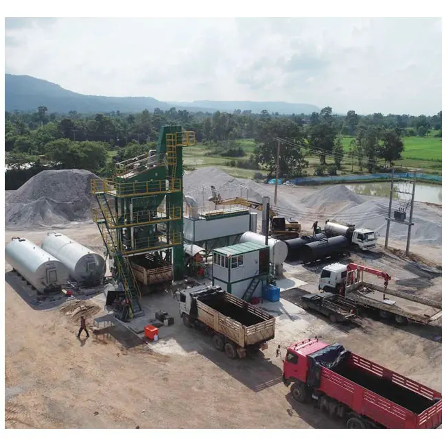 SAP64 Low Cost Customization Asphalt Plant with capacity 60- 64TPH