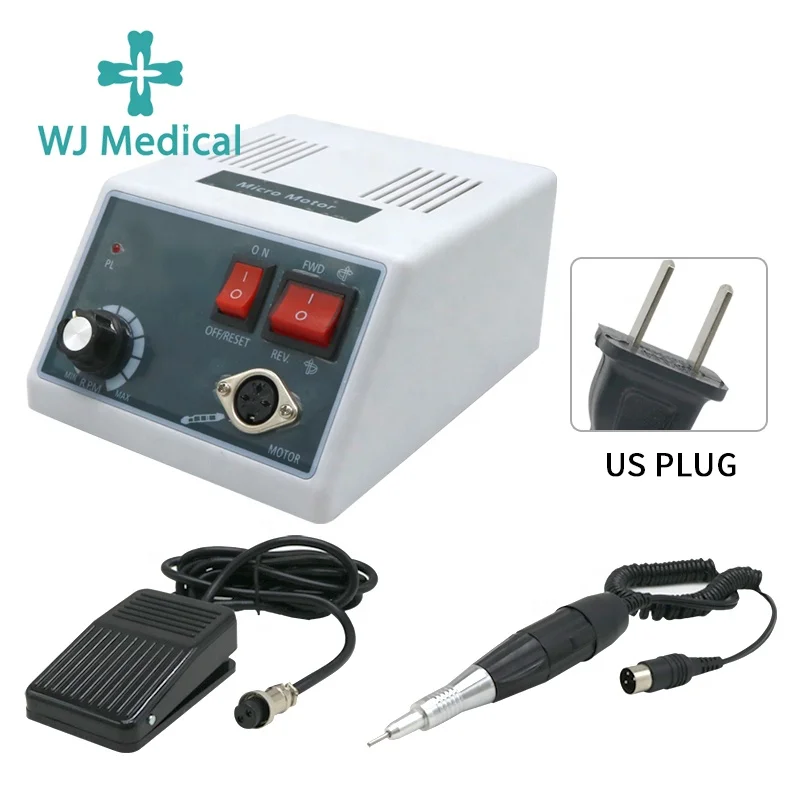 Foshan Warehouse Dental Micro Motor Handpiece Supplier Polishing Function 3.5W RPM Brush Dental Micromotor Handpiece