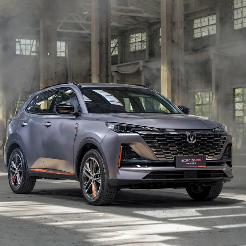 Легковые автомобили с полным приводом в наличии новый бренд Changan Cs55 Plus светодиодная металлическая кожа темный многофункциональный автоматический