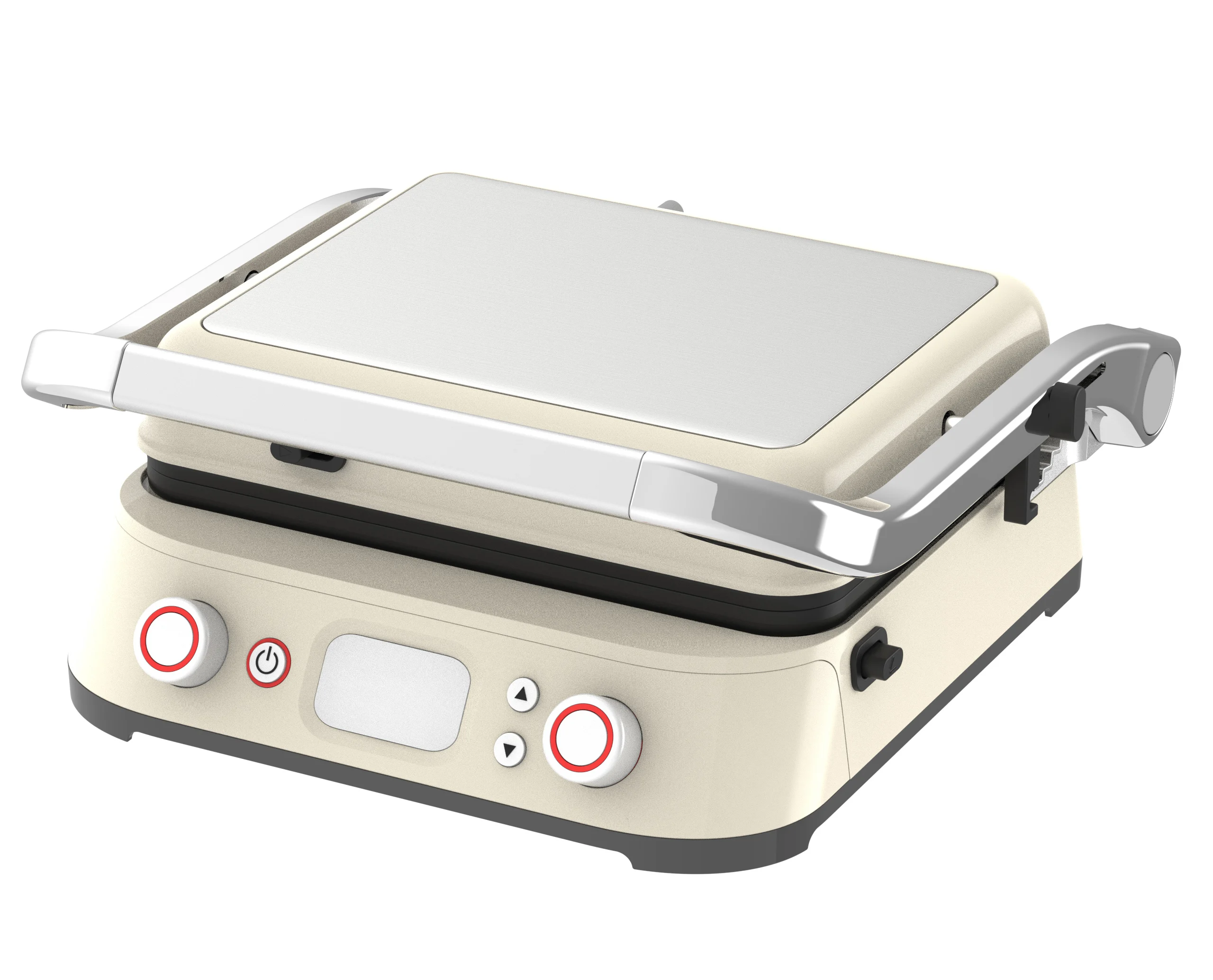 SUNWJN new restore Electric Grill Non-Stick Plates Multifunctional  Toasted Sandwiches Kebabs Steak  Meat Automatic Temperature