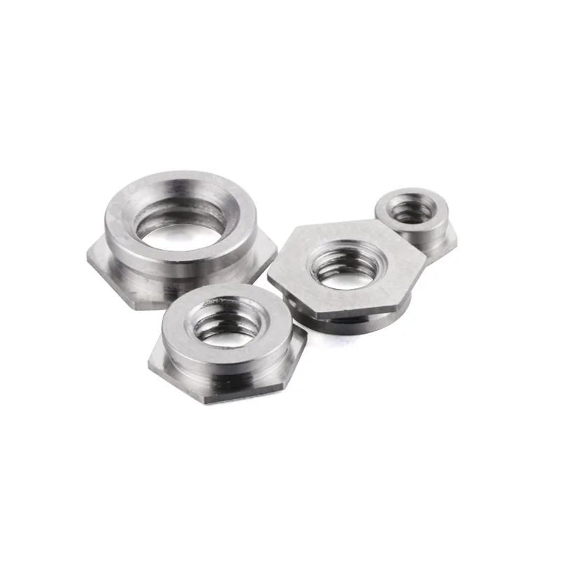 self-clinching flush nuts for sheet metal