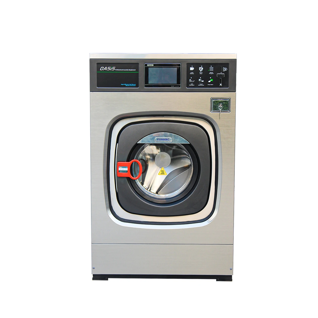 Oasis 20Kg Capacity Industrial Washing Machine Automatic Laundry Washer Extractor For Laundry Starter