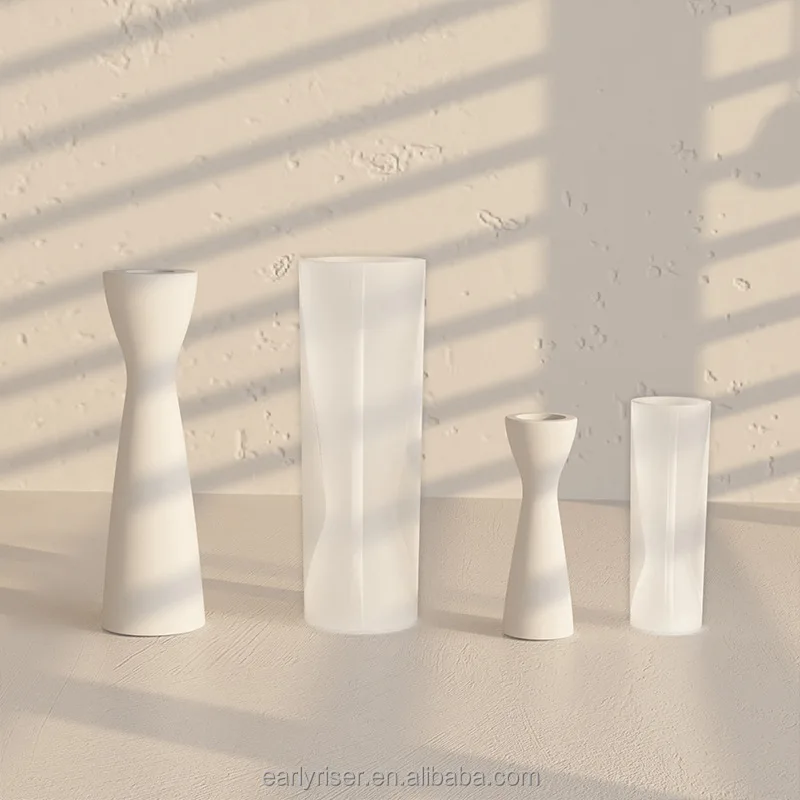 Early Riser 3D Candle Holder Glue Dropping Mold diy Candle Storage Pendulum Mold Small Man Waist Candle Holder Silicone Mold