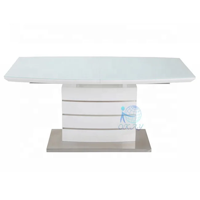 dining room furniture sets modern MDF extension dining table