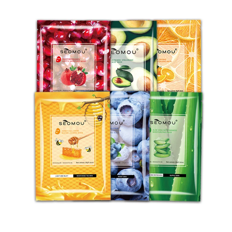 OEM ODM wholesale moisturizing honey orange aloe avocado blueberry fruit mask