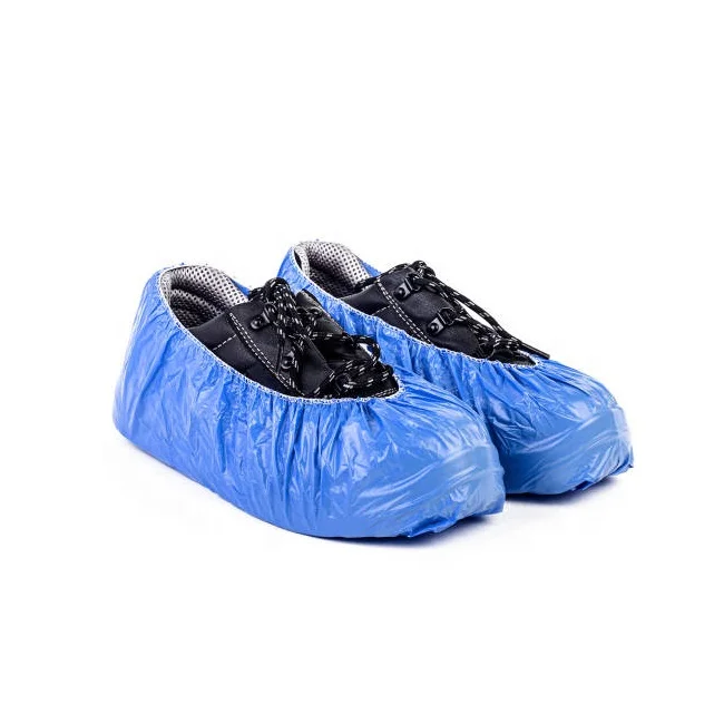 Single Use High quality disposable PE/CPE plastic shoe cover