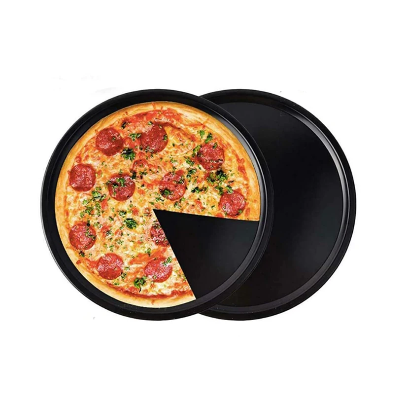 5-Piece Round Aluminium Baking Deep Dish Pan Pastry Pizza Pie Pans Nonstick Roasting Tray Set