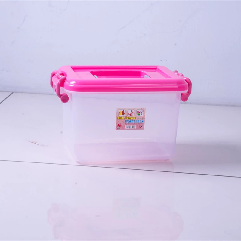 Top Selling 70L Plastic Transparency Multipurpose Storage Box Suitable For Books Magazines Toy Storing Sleek and Simple Design