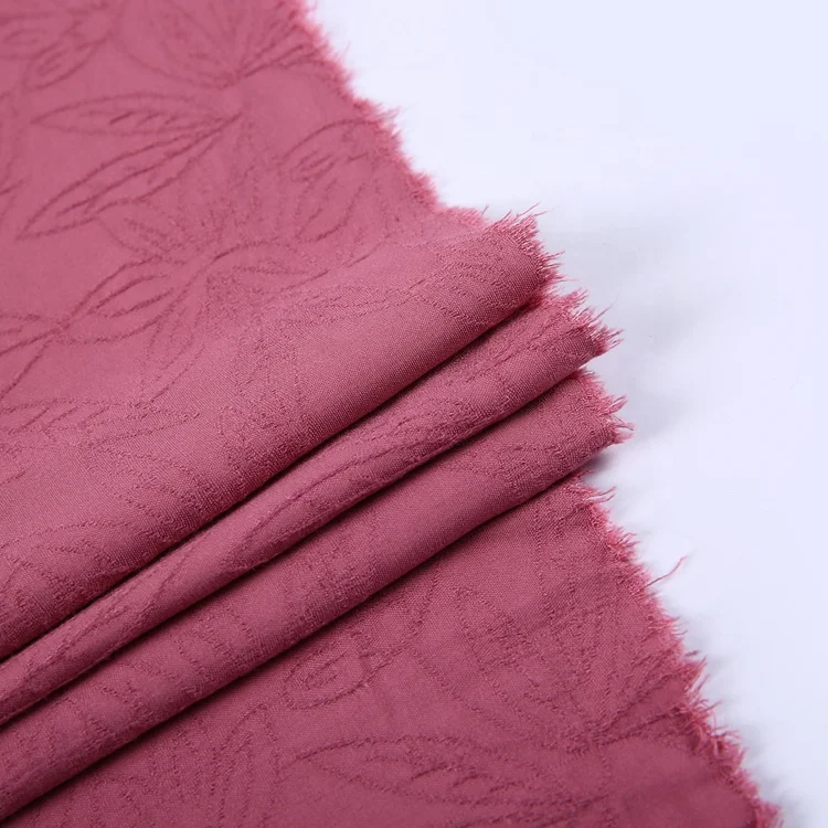 Rayon trees dobby breathable fabric 100% viscose  rayon classical design dresses  in jacquard upholstery  fabric