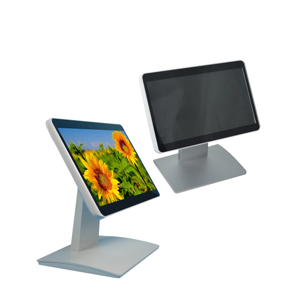 Pos-система PM1000 все в одном терминал 10 1 дюймов POS-терминал металлическая подставка ЖК-монитор с плоским сенсорным экраном