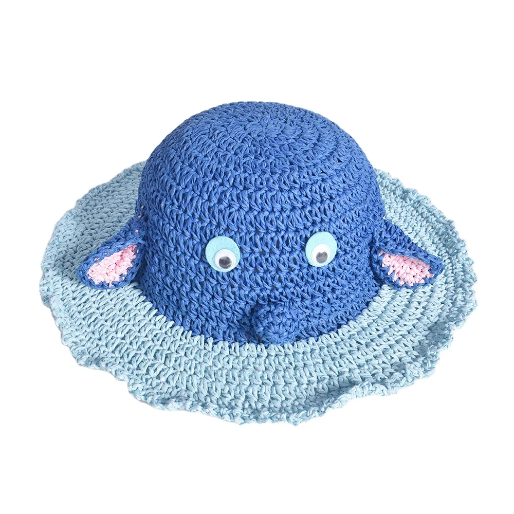 Оптовая продажа, складная бумажная шляпа для рыбалки и пляжа