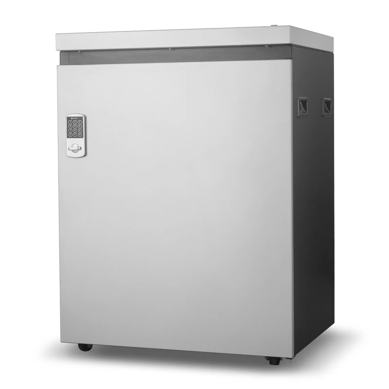 P-3450 Comet Heavy Duty Paper Shredder 45 Sheets P4 Cross Cut Paper Shredder Industrial 24 Hour Run Time With 127L Pullout Bin