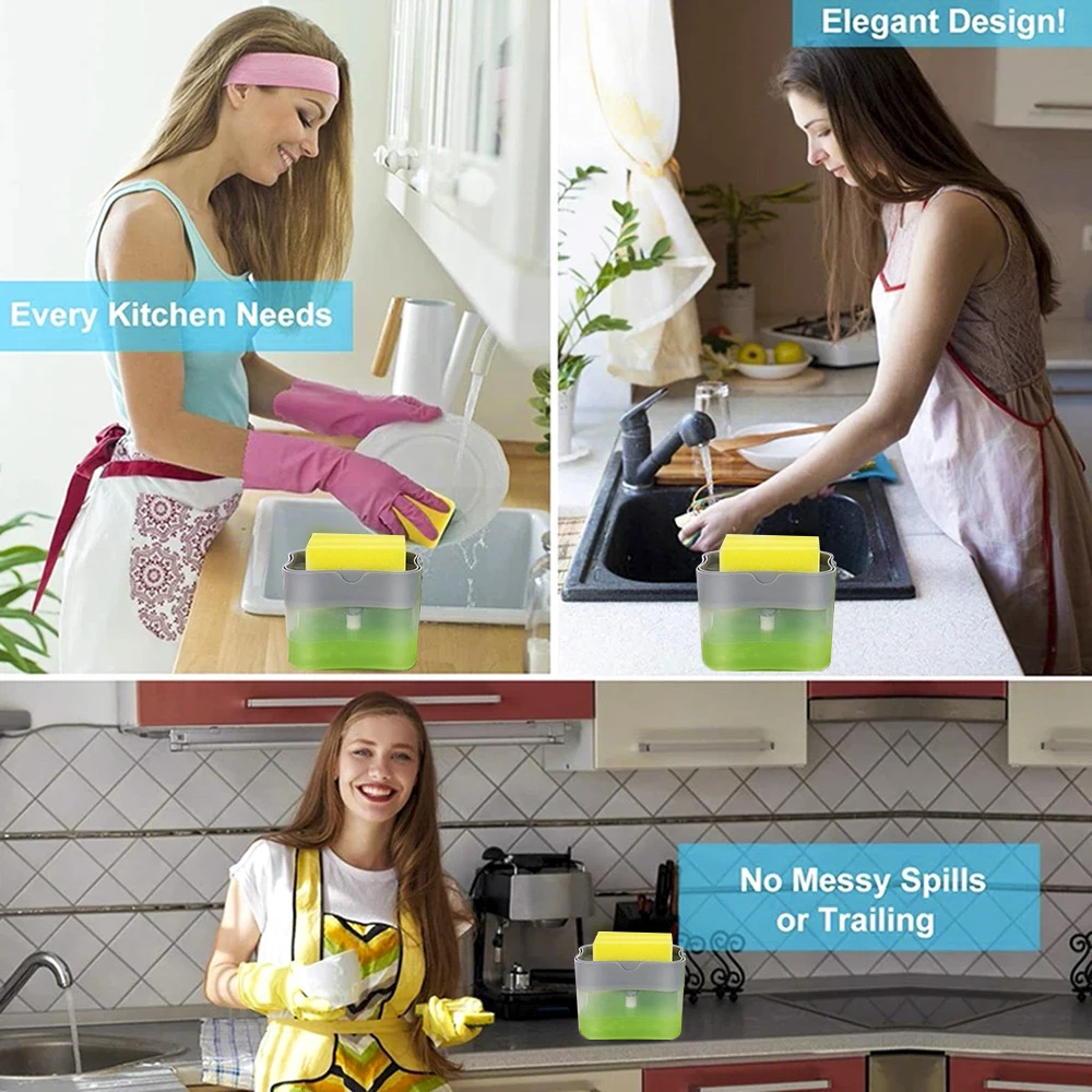 Kitchen Cleaning Supplies Sponge Brchairolder Dishwashing Box Pussofape Soap Dishwashingtable Furniture Black Free Spare Parts