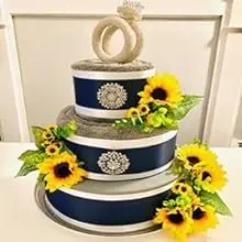 Artificial Sunflower Bouquet Realistic Flowers for Home & Garden Decoration Wedding Christmas Graduation DIY Craft Art for Bride