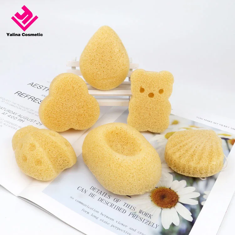 Organic Konjac Sponge Face Cleansing Facial Sponges Body Washing