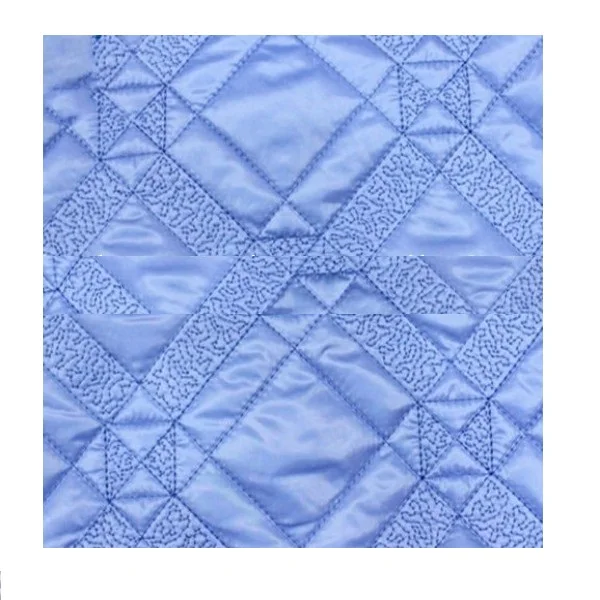 Ultrasonic quilted jacket fabric