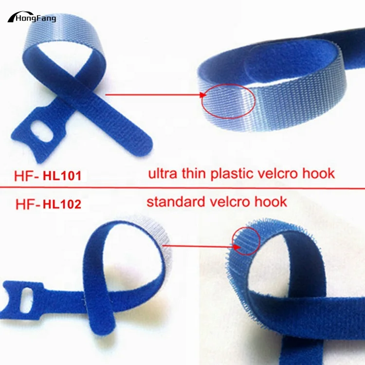 Double Sided Cable Tie Hook and Loop