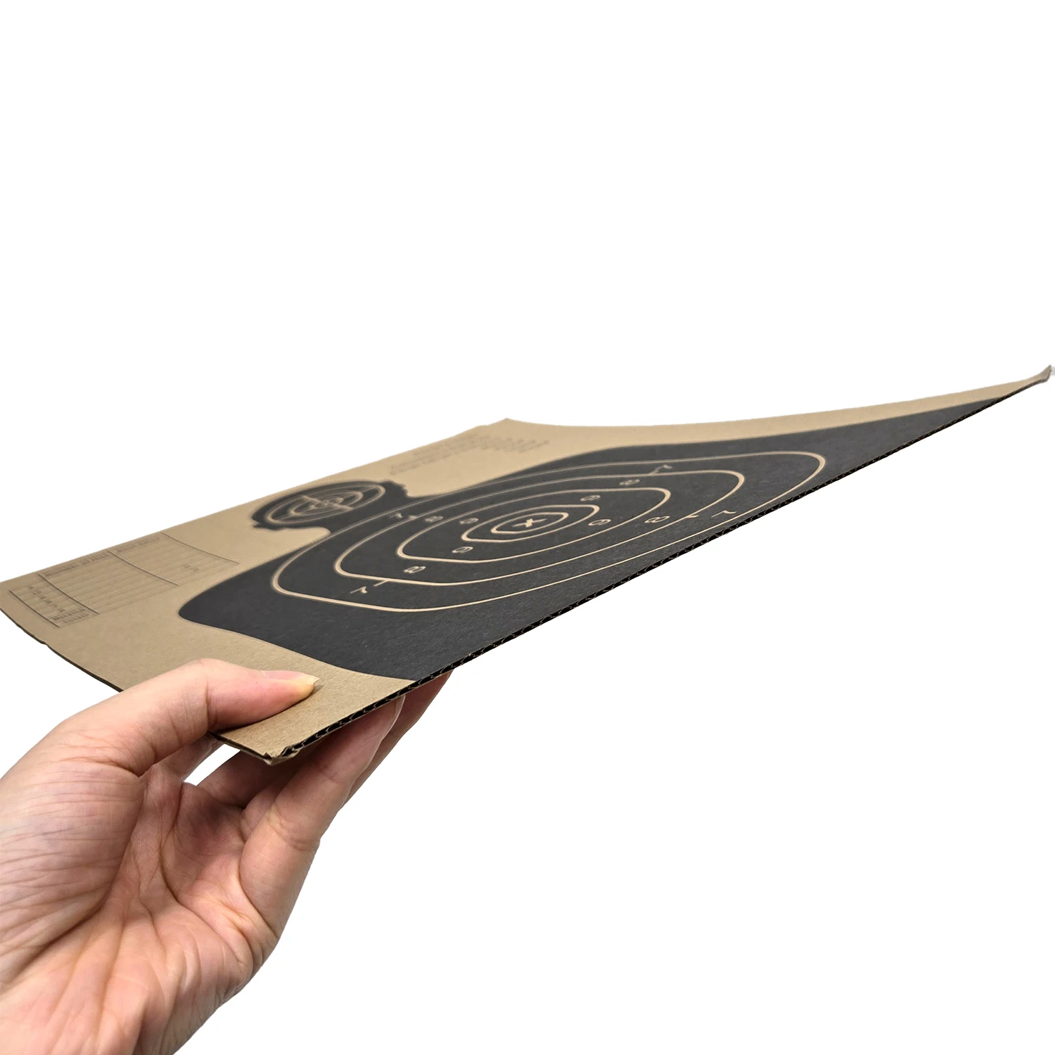 Customizable pattern size H Shape Paper Shooting Targets