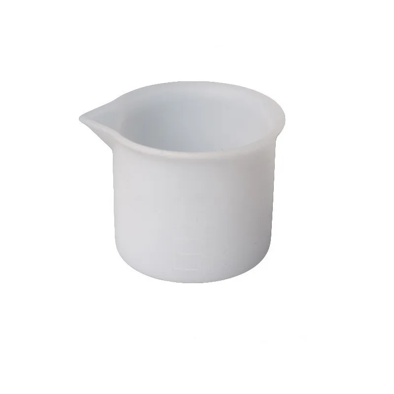 30ml/50ml/100ml/250ml/350ml/450ml/600ml 1000ml Non-stick Silicone Measuring Cups Mixing Cups Casting Pouring Resin Molds