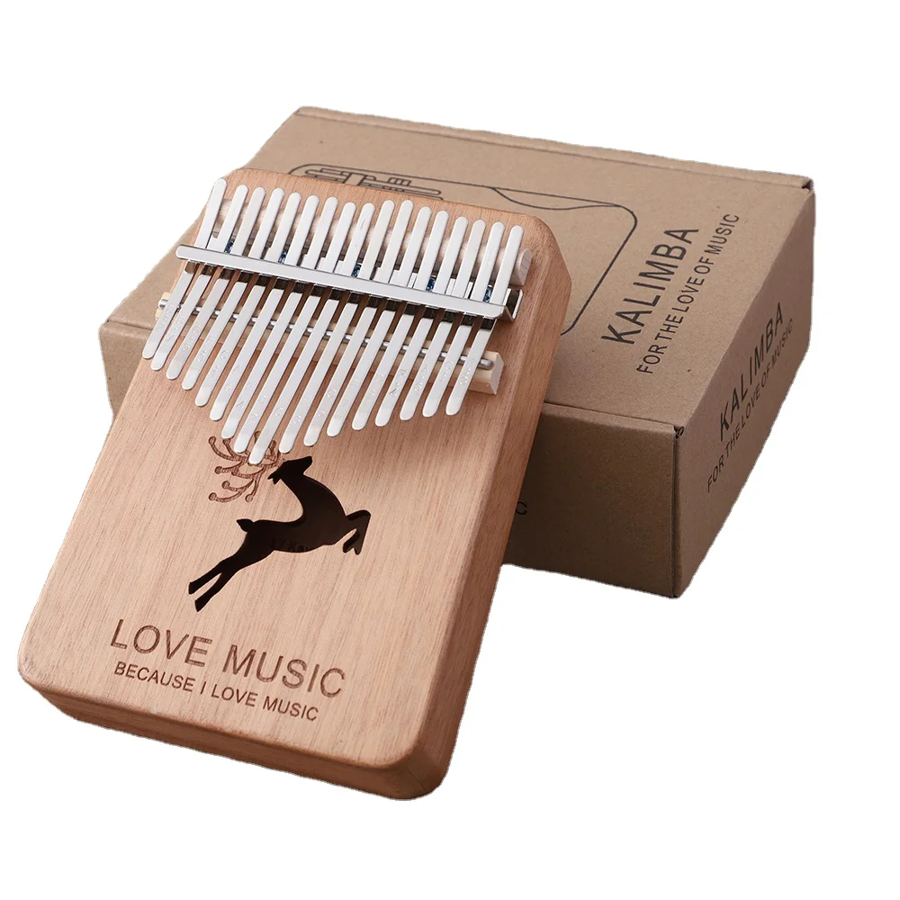 Лидер продаж Деревянное пианино kalimba для начинающих 17 клавиш