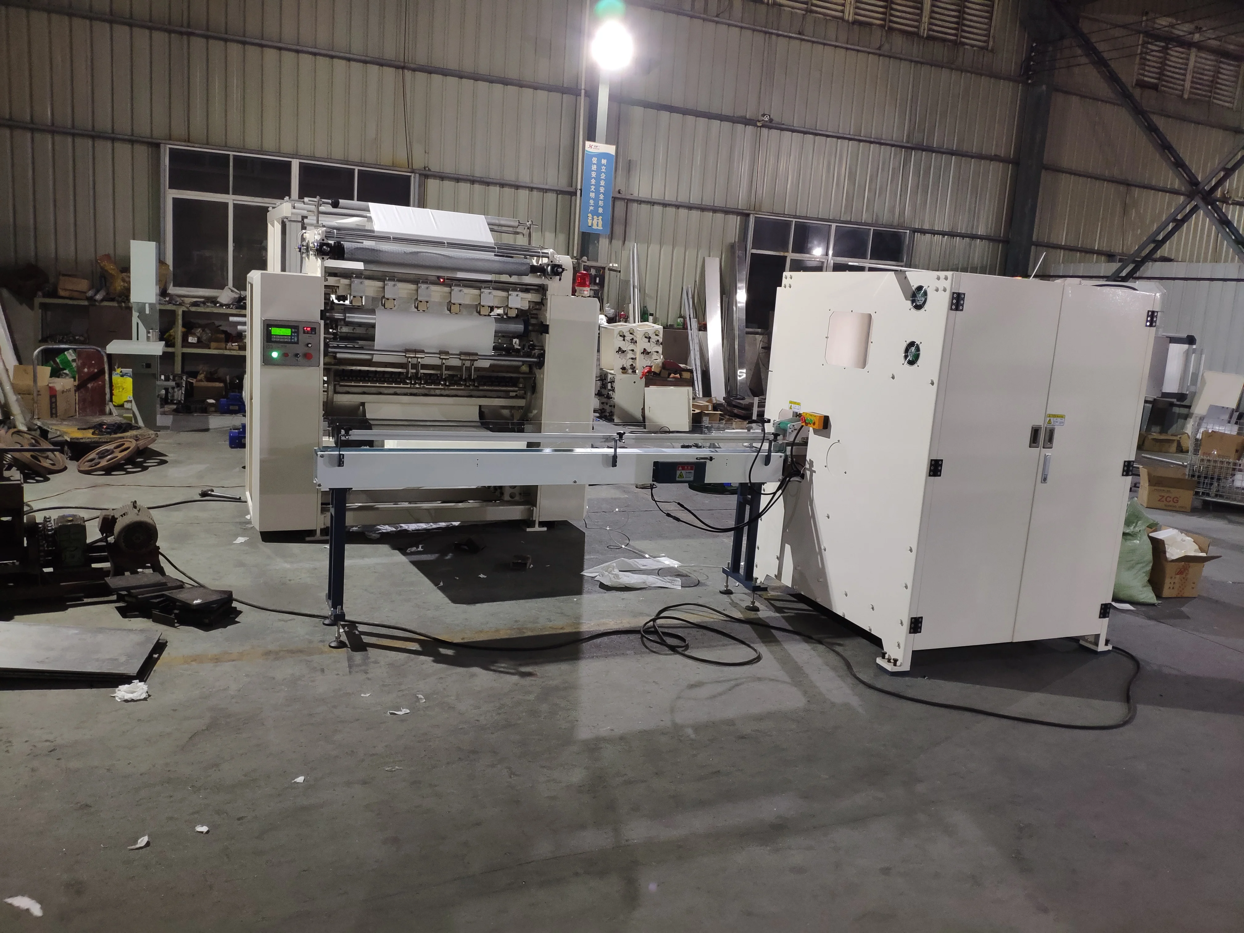 Full automatic High speed Facial Tissue Paper Machine Production Line