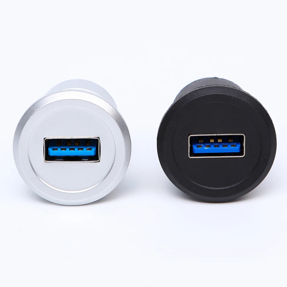 22mm Economy cheaper plastic type USB3.0 Socket/connector USB3.0 Female A to Female A