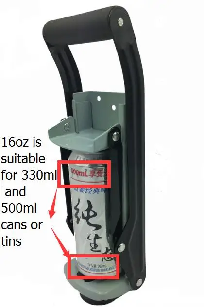 Алюминиевая домашняя дробилка для банок, настенное крепление, открывалка для бутылок, инструменты для переработки банок