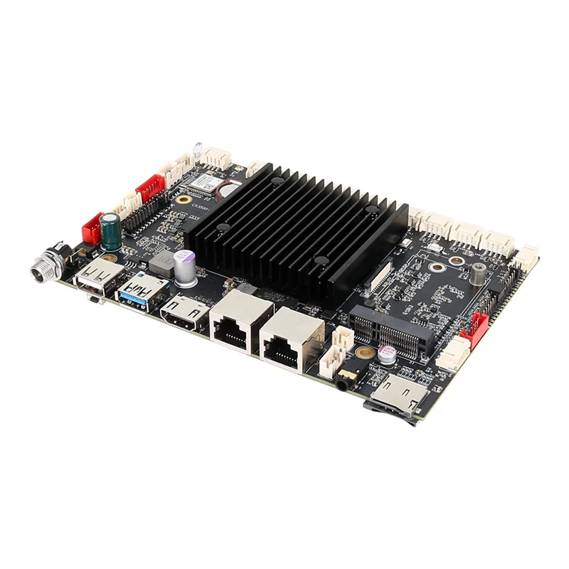 Industrial PC Android Gigabyte Mini Itx Motherboard with POE Port Support Rockchip RK3588A 4G/8G/16G/32G RAM HD-MI LVDS EDP