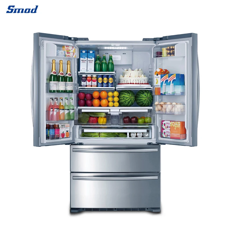HC-767WE Stainless Steel French Door Refrigerator for America Market