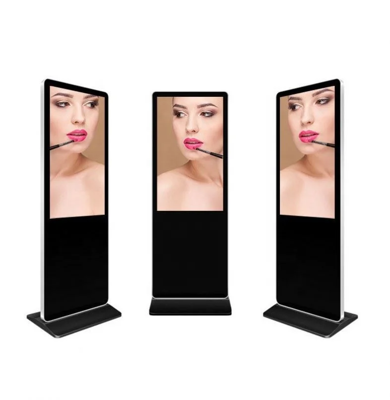 Factory Direct 55inch Floor Stand Digital Signage Displays Android Touch Screen Kiosk LCD Smart Advertising Totem Display Player