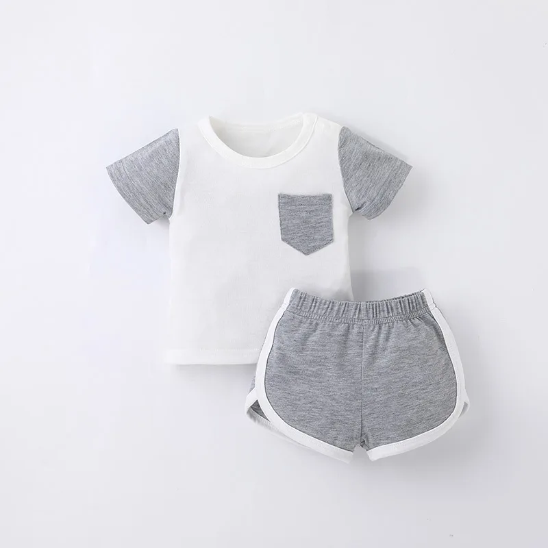 Summer Toddler Infant Baby Boy Girl Clothes Set Short Sleeve T shirt Shorts Outfits Costumes