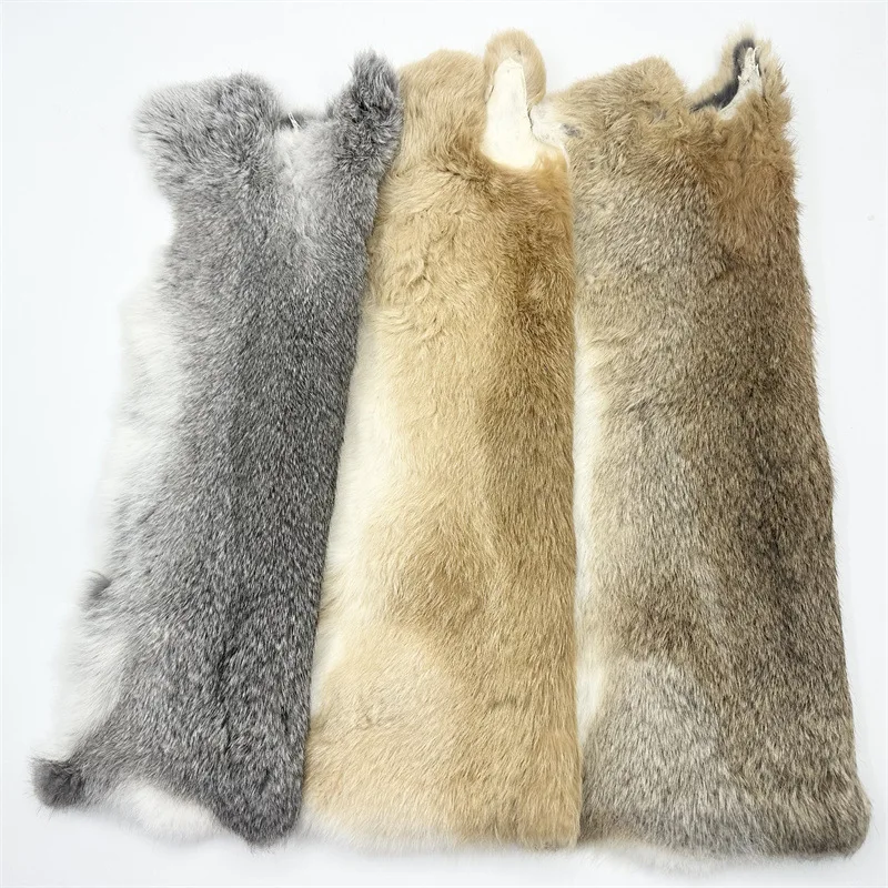 Китайский поставщик высококачественный натуральный кроличий мех кожа кролика цена по заводской цене