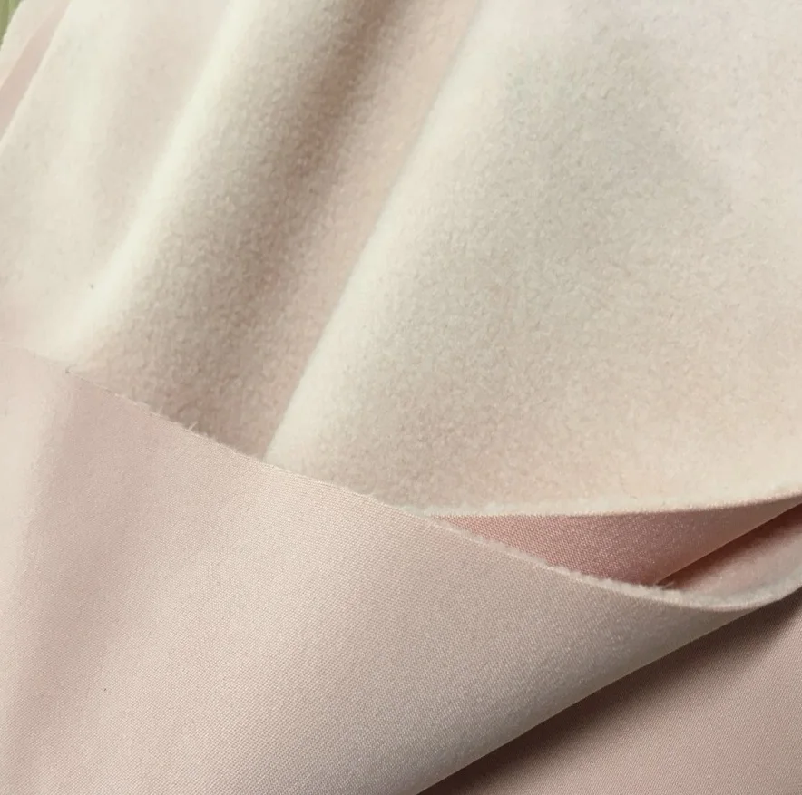 Durable using waterproof softshell 3 layer breathable laminated fleece fabric