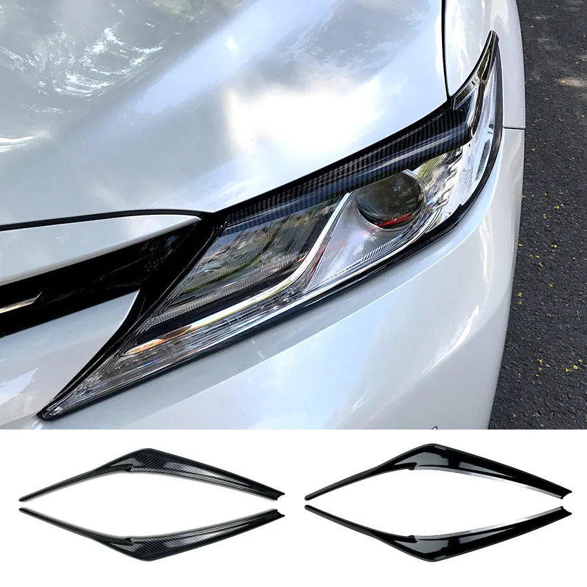 CNWAGNER ZPARTNER New Exterior Accessories Car Headlight Eyebrow Applicable For  Toyota Camry