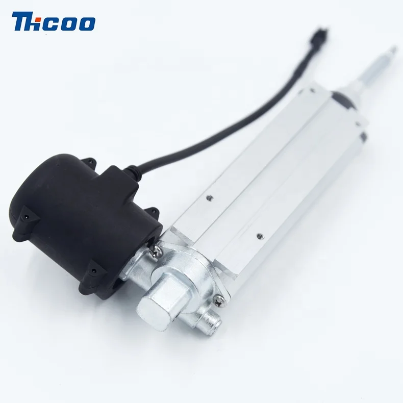 Hot Sale Stronger 12V 24V 2500 rpm Self-Lock Capacity Servo Motor With Brake Tubular Linear Actuator