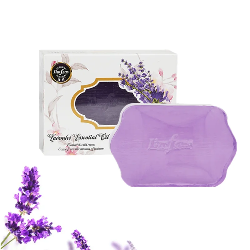 Very Popular High Quality Inexpensive Lavander Essential Oil Soap Baby Vegan Flower Scented Natural Flavors Face Bath Soap