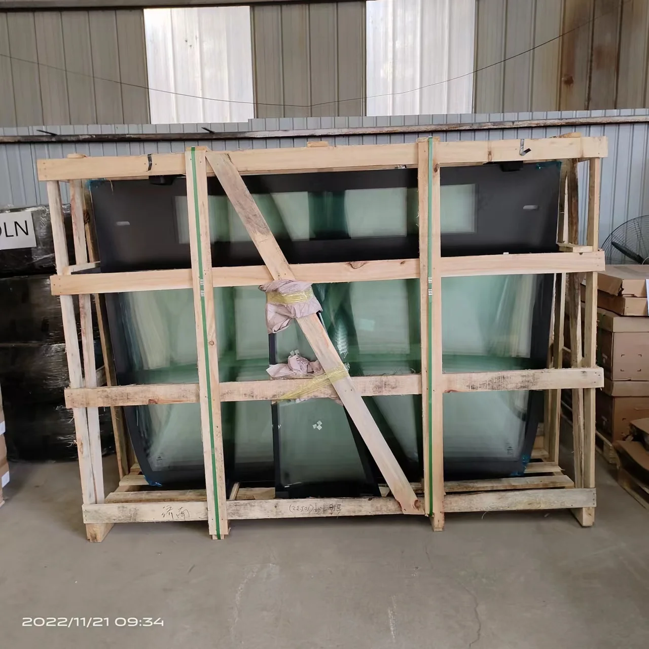 use for yutong higer kinglong golden dragon buses auto car front windscreen glass