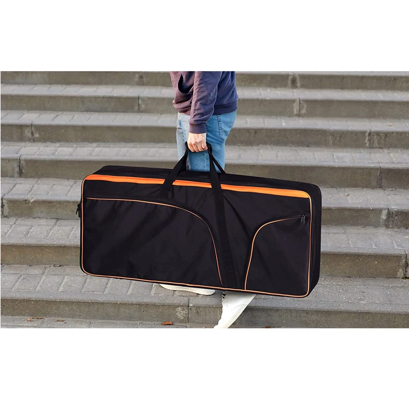 Piano Keyboard Backpack with adjustable shoulder straps Electronic Keyboard Case Gig Bag