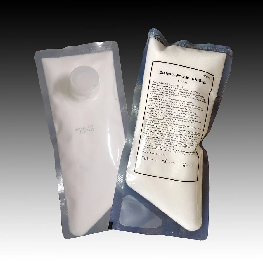 Hemodialysis solution B dialysis dry concentrate dialysis bicarbonate