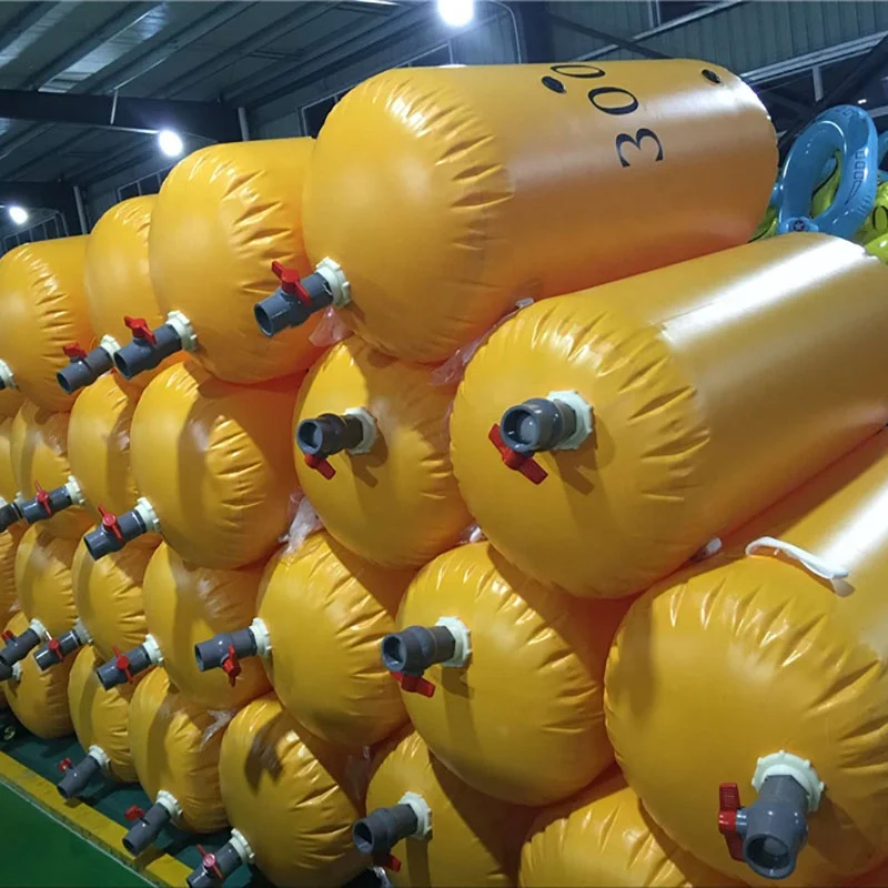 Lifeboat Overload  Inspection Water Bag 1000L Load Test  Water Bags