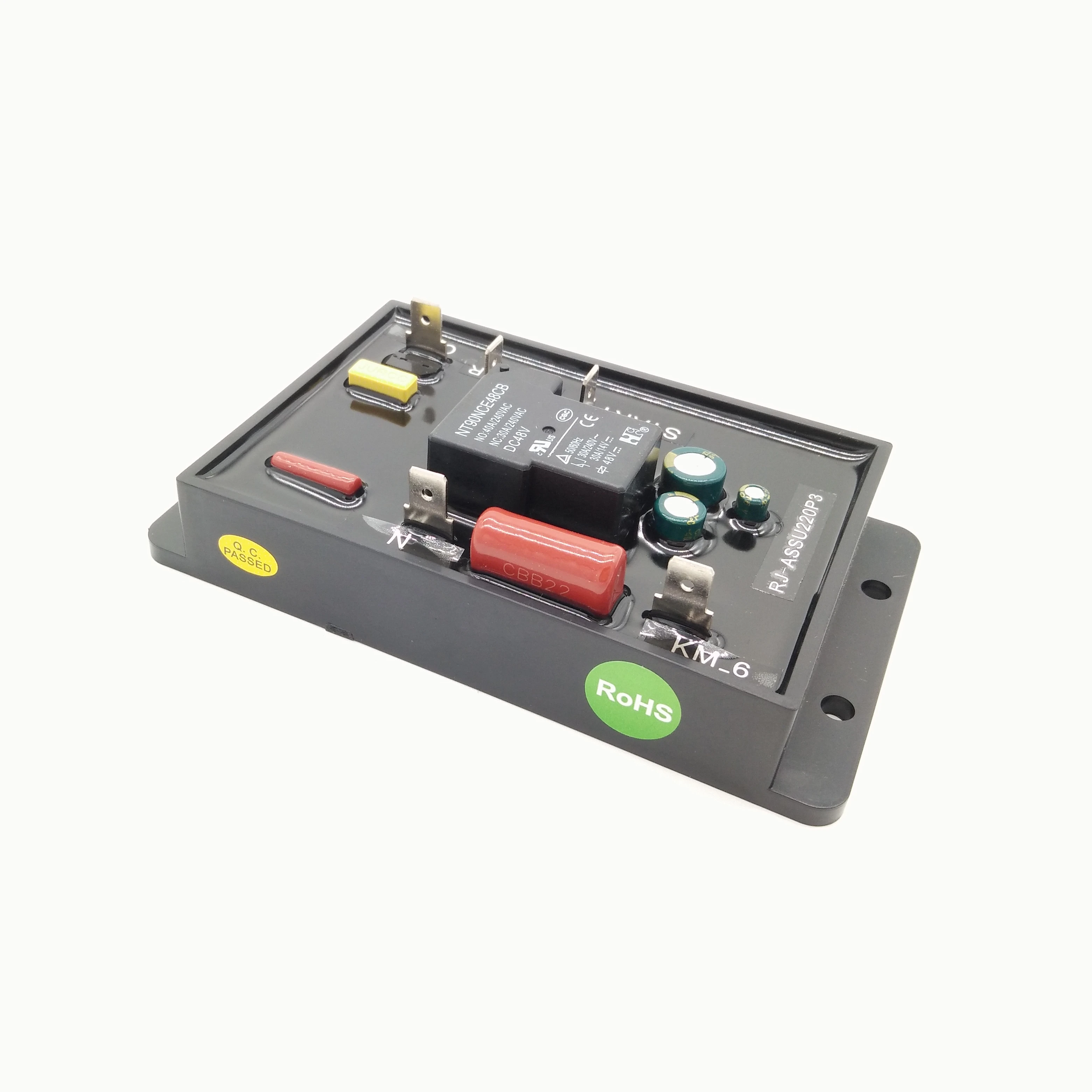 Soft start single phase soft starter RJ-ASSU220P3 for 220V 1HP/2HP/3HP air conditioning reducing starting current by 60%