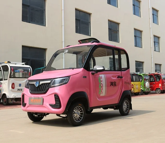 smart mini electric car 4 wheel 3 seats adult in new single