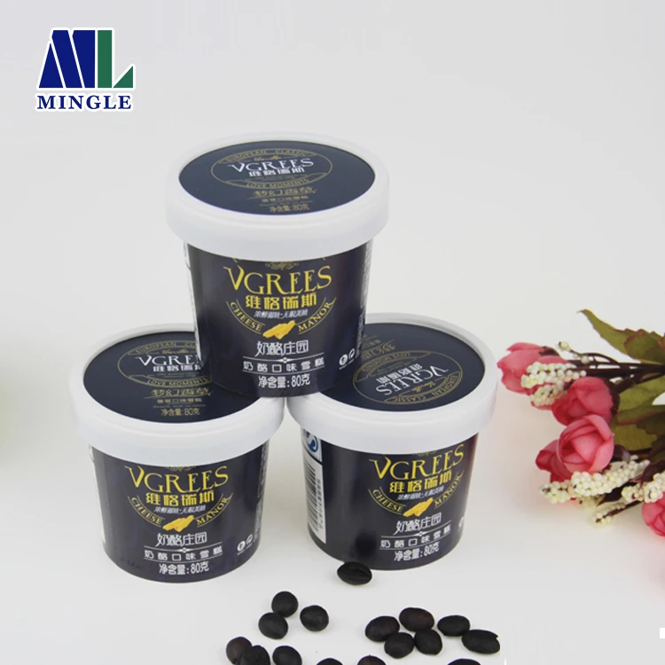 
Hot Sell Yogurt Paper Cup Disposable Ice Cream Cups 