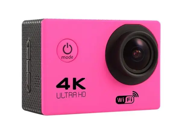  Спортивная экшн-камера 4K Ultra HD Водонепроницаемая Wi-Fi камера go pro с автомобильная