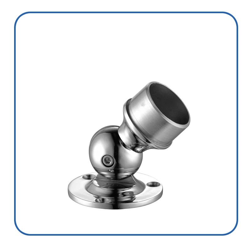 Stainless Steel Stair Handrail Railing Accessories Mirror Polished Round&square Pipe Base&cover Flange Plate - Buy Stainless Ste