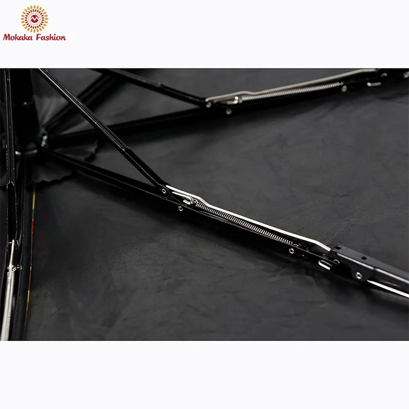 Factory Price African Waterproof Auto Umbrella Three-folding Ankara Print Umbrella