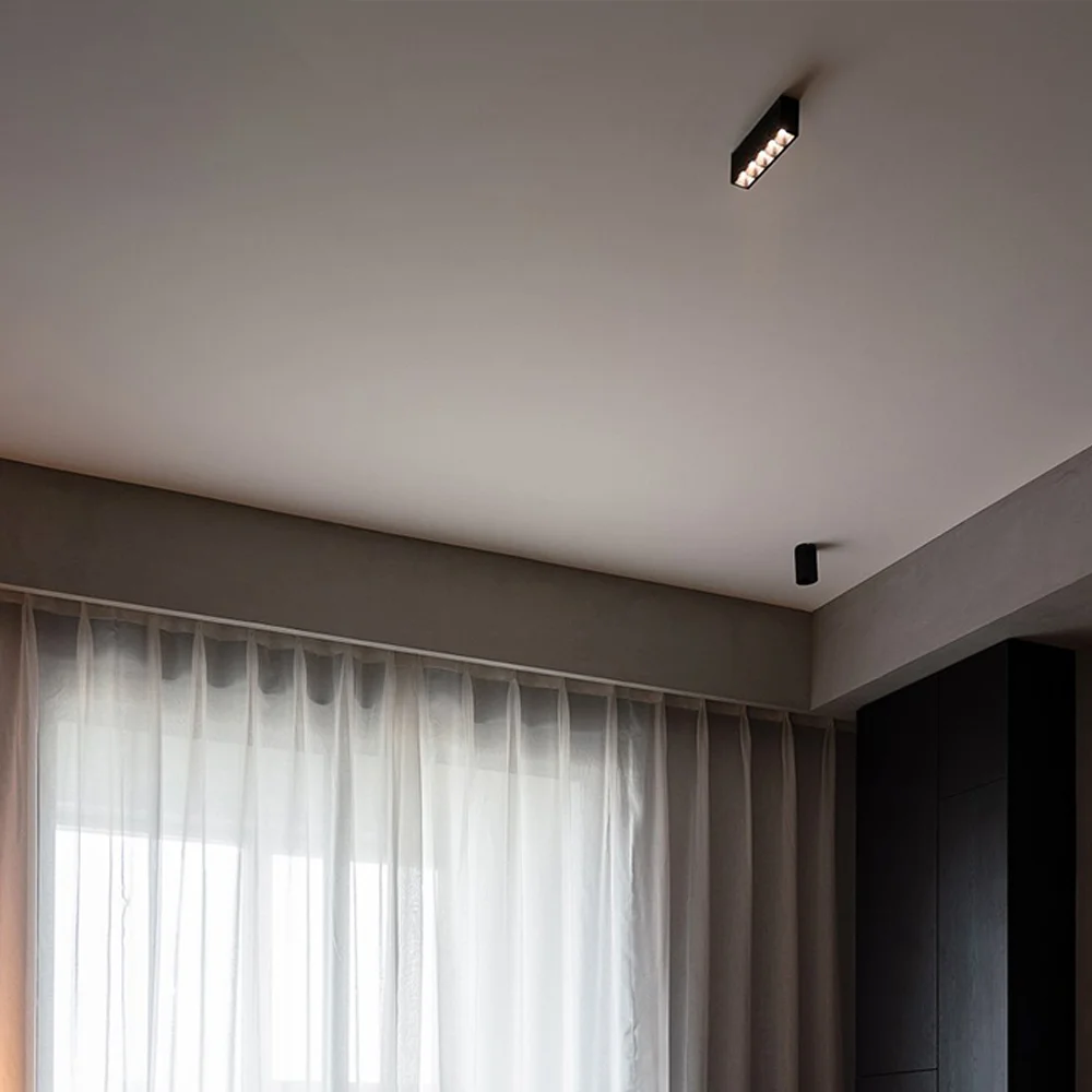 SCON Anti Glare Track Linear Light Modern Magnetic Track Lighting Adjustable Linear Rail 10W Spotlight Dimmable system SC-XTB08