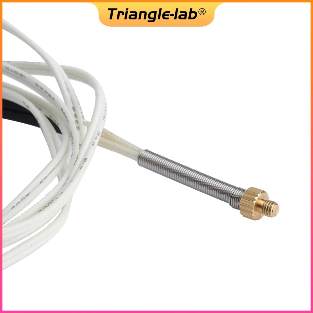 Trianglelab PT1000 Pro Thermistor Cartridge M3 M4 Screw Temperature Sensor High temPerature 450  3D Printer