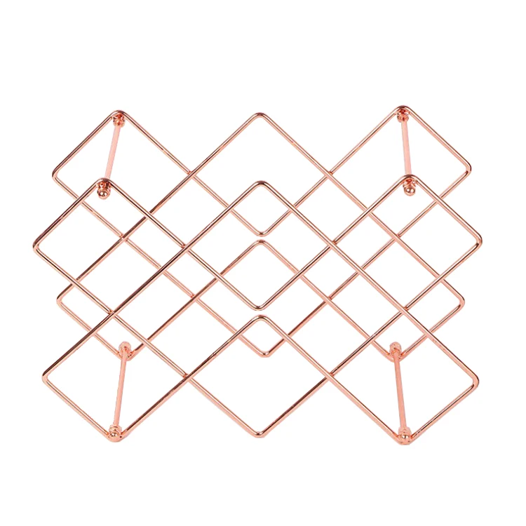 Лидер продаж с фабрики, Съемные Металлические винные стойки, витрина для вина