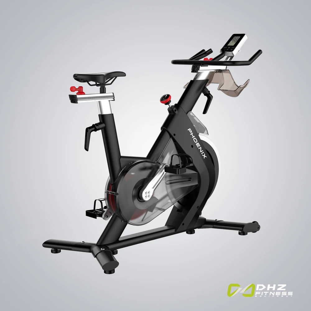 Esportes X Bicicleta Girando Estatis De Fitness Exercitando Machines Bike Flywheel 18Kg Alta Qualidade Inclinada Sem Corrente